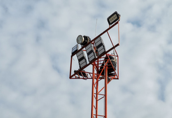 LED High Mast Light Standards ມາດຕະຖານໄຟ LED ສູງ Mast